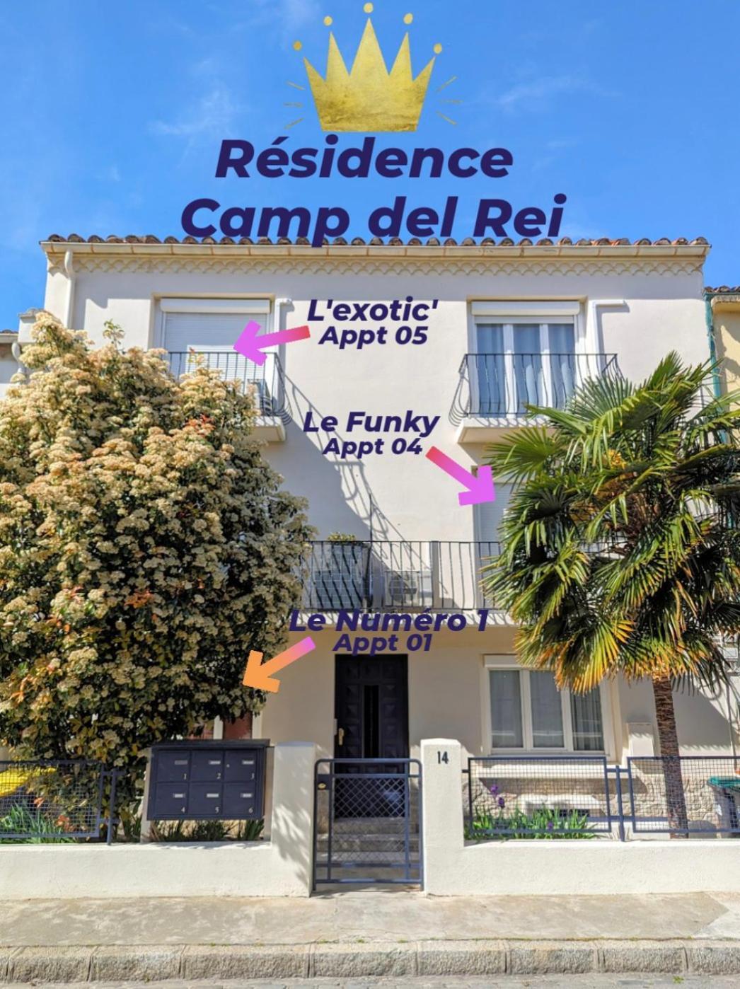 L'Exotic' 1 A 4 Voyageurs Apartman Perpignan Kültér fotó